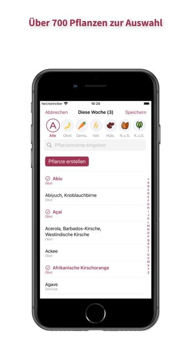 Plantversify Ihr Mikrobiom Smartphone-Screenshot2
