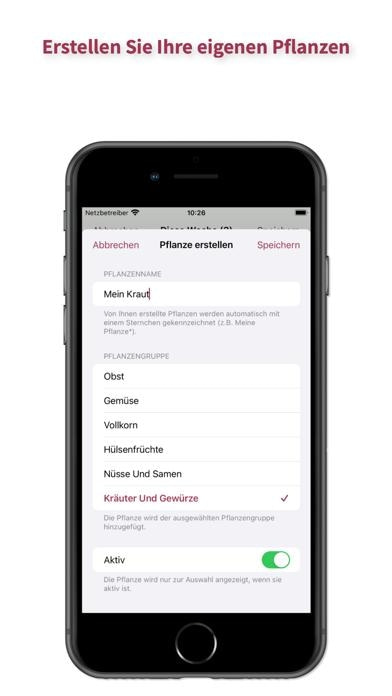 Plantversify Ihr Mikrobiom Smartphone-Screenshot4