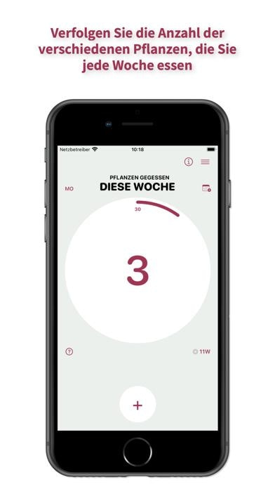 Plantversify Ihr Mikrobiom Smartphone-Screenshot