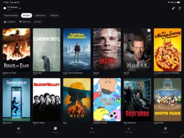 Plezy for Plex & Jellyfin Tablet-Screenshot2