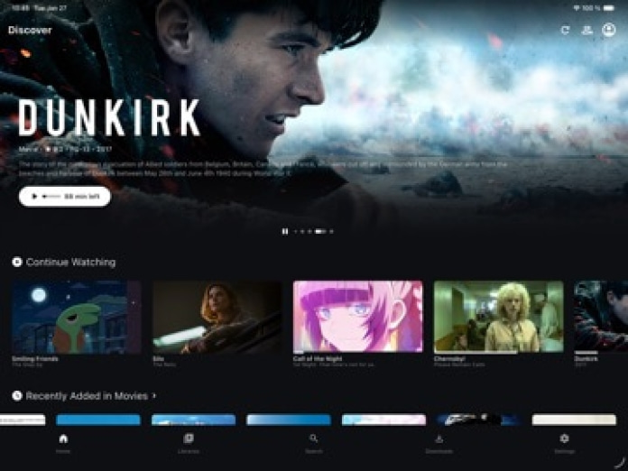 Plezy for Plex & Jellyfin Tablet-Screenshot