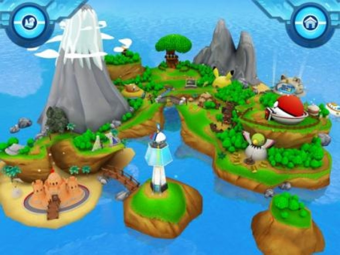 Pokémon Ferienlager Smartphone-Screenshot