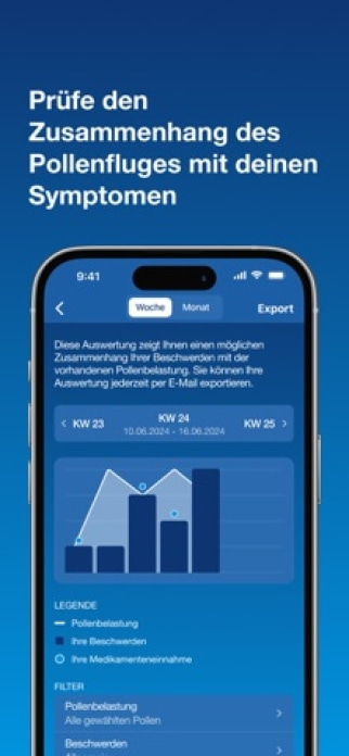 Pollenflug-Vorhersage Smartphone-Screenshot5