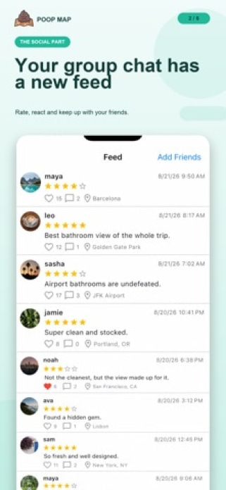 Poop Map - Pin and Track Smartphone-Screenshot4