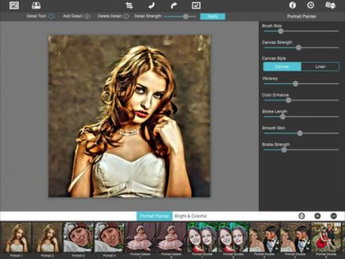 Portrait Painter HD Smartphone-Screenshot