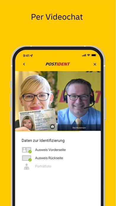 POSTIDENT Smartphone-Screenshot2