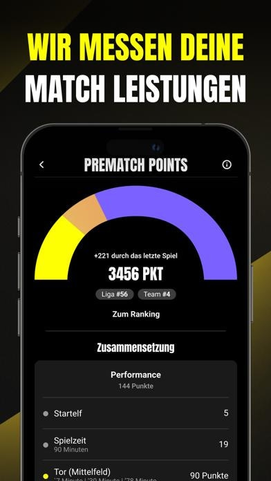 Prematch: Echter Fußball Smartphone-Screenshot3