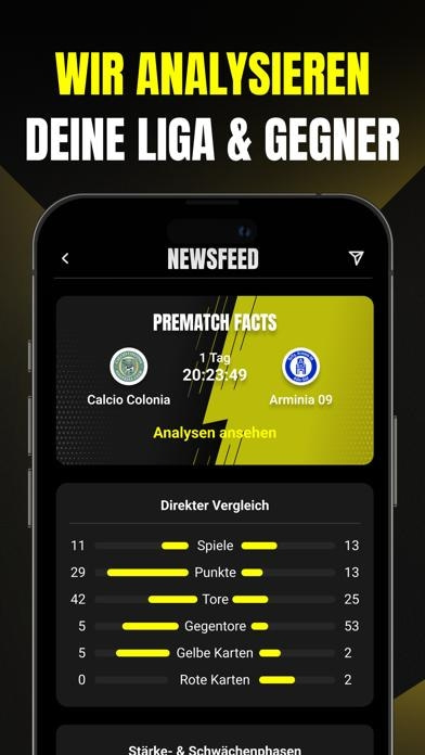 Prematch: Echter Fußball Smartphone-Screenshot5