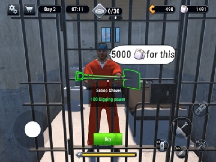 Prison Escape Simulator 3D Tablet-Screenshot4