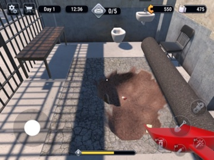 Prison Escape Simulator 3D Tablet-Screenshot