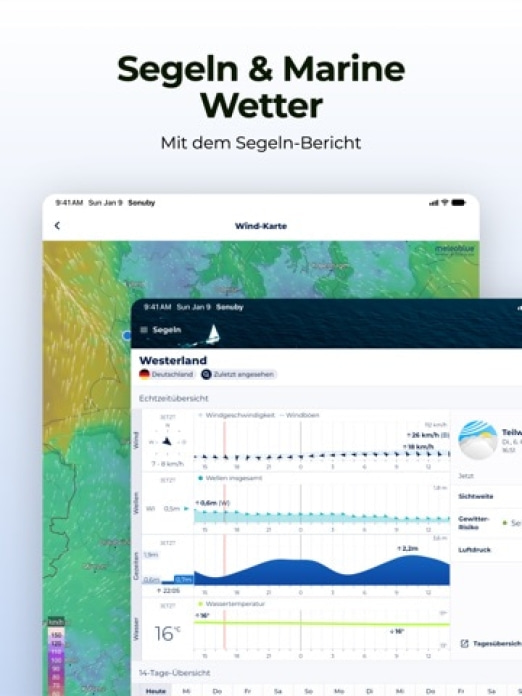 Sonuby: Anpassbare Wetter-App Tablet-Screenshot5