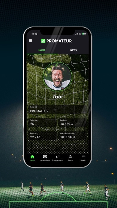 PROMATEUR Smartphone-Screenshot7