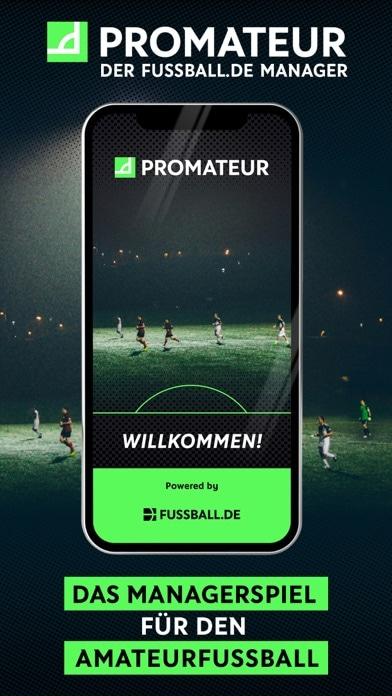 PROMATEUR Smartphone-Screenshot