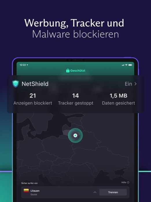 Proton VPN: Fast & Secure Tablet-Screenshot3