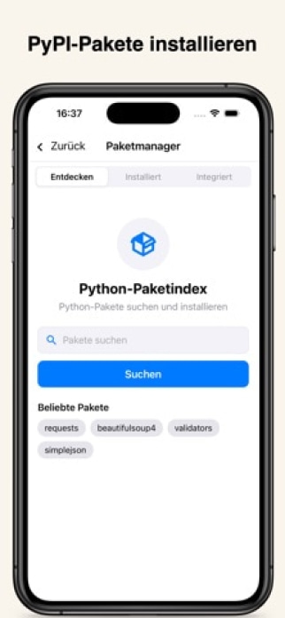Python Coding – IDE & Editor Smartphone-Screenshot3