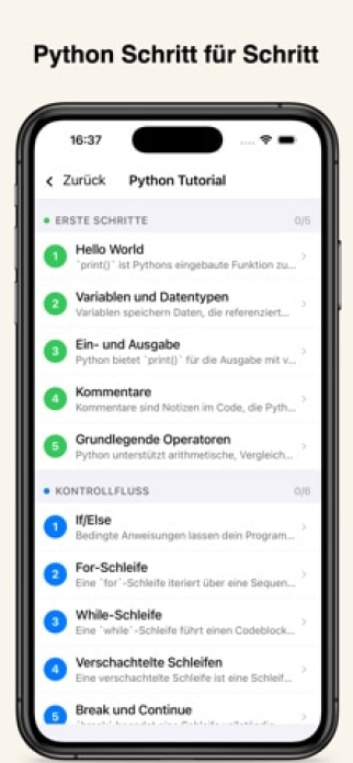 Python Coding – IDE & Editor Smartphone-Screenshot6