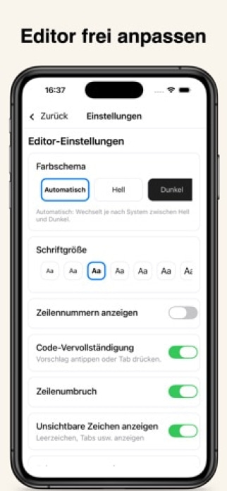 Python Coding &ndash; IDE & Editor Smartphone-Screenshot8