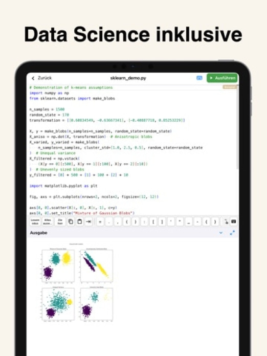 Python Coding – IDE & Editor Tablet-Screenshot4