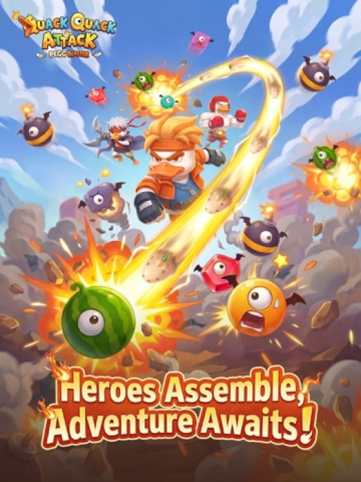 Quack Quack Attack Tablet-Screenshot