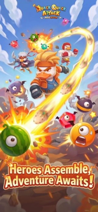Quack Quack Attack Smartphone-Screenshot