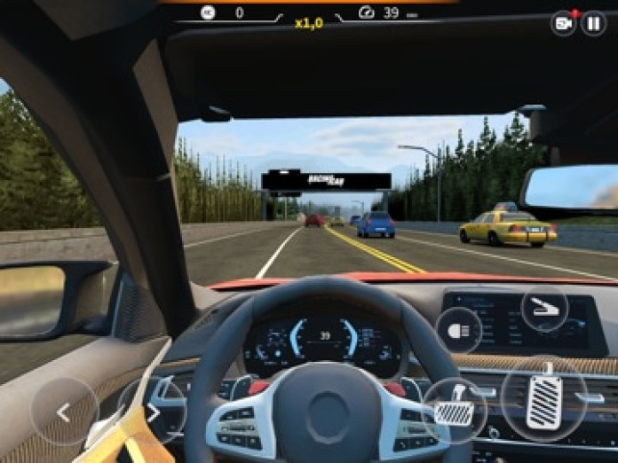 Racing in Car 2021 Tablet-Screenshot