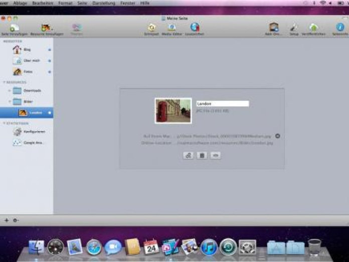 RapidWeaver Smartphone-Screenshot3