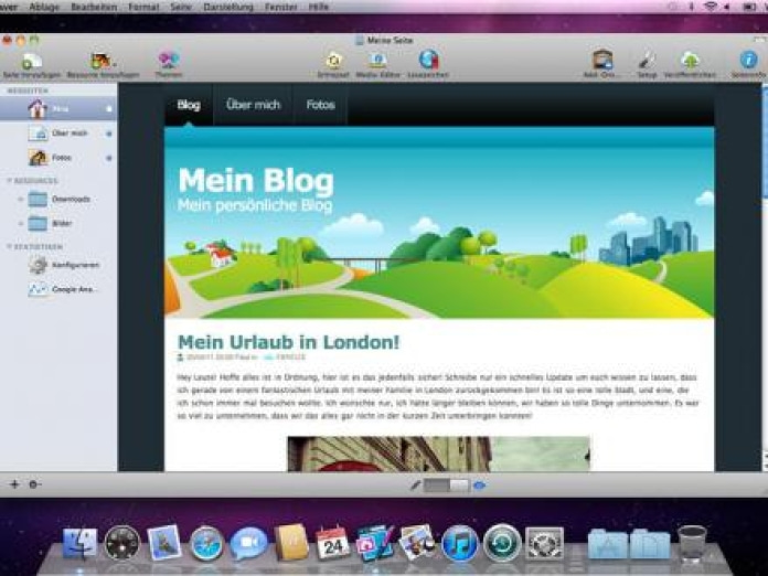 RapidWeaver Smartphone-Screenshot4