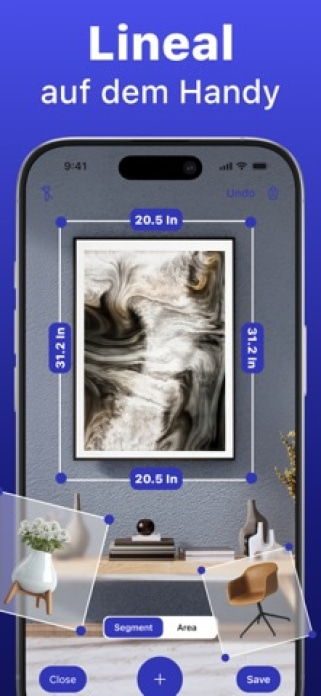 Raum messen: Grundriss Tool Smartphone-Screenshot2