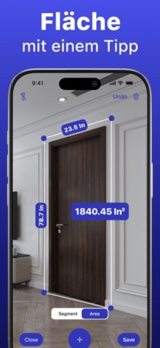 Raum messen: Grundriss Tool Smartphone-Screenshot4