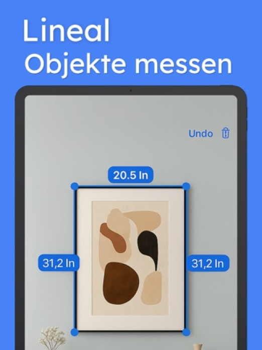Raumplaner: Ma&szlig;band 3D & LiDAR Tablet-Screenshot2