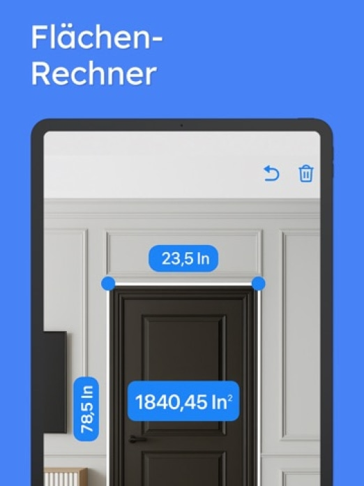 Raumplaner: Ma&szlig;band 3D & LiDAR Tablet-Screenshot4