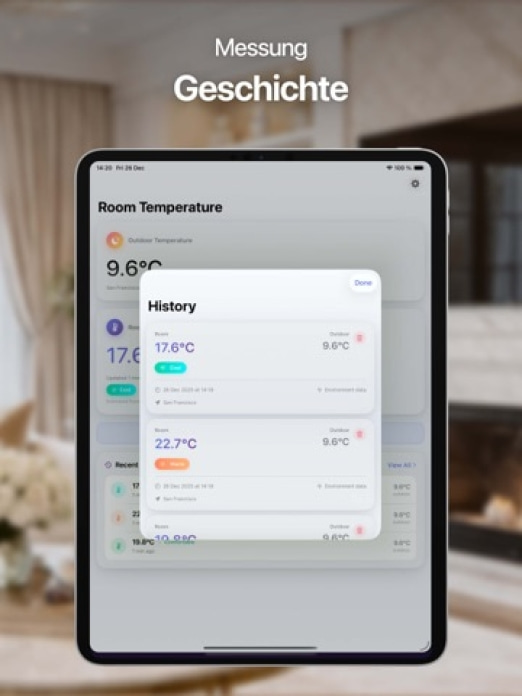 Raumtemperatur Tablet-Screenshot3