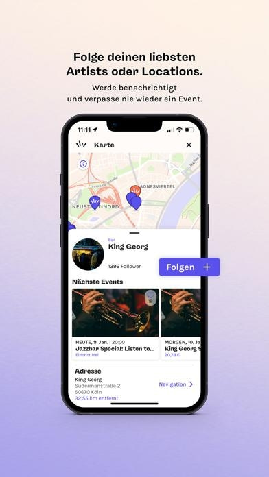 Rausgegangen: Events entdecken Smartphone-Screenshot5