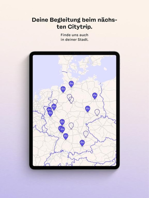 Rausgegangen: Events entdecken Tablet-Screenshot7