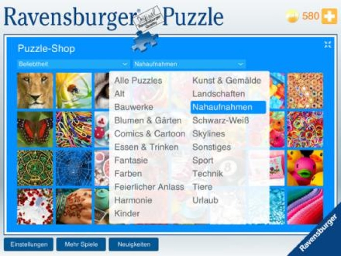 Ravensburger Puzzle Smartphone-Screenshot4