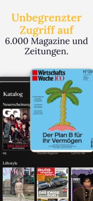 Readly: Magazine & Zeitungen Smartphone-Screenshot2