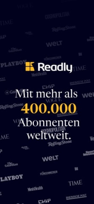 Readly: Magazine & Zeitungen Smartphone-Screenshot8