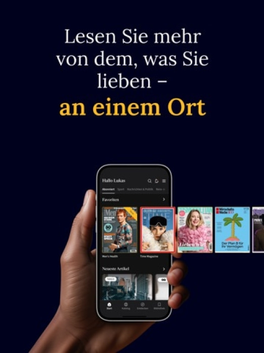 Readly: Magazine & Zeitungen Tablet-Screenshot3