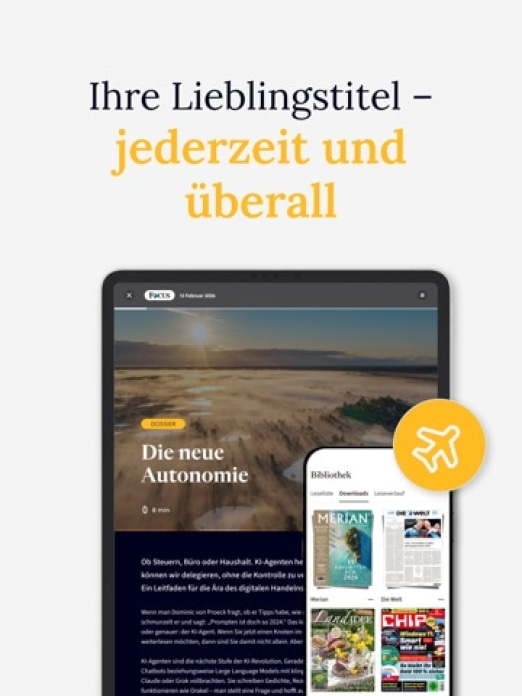 Readly: Magazine & Zeitungen Tablet-Screenshot7