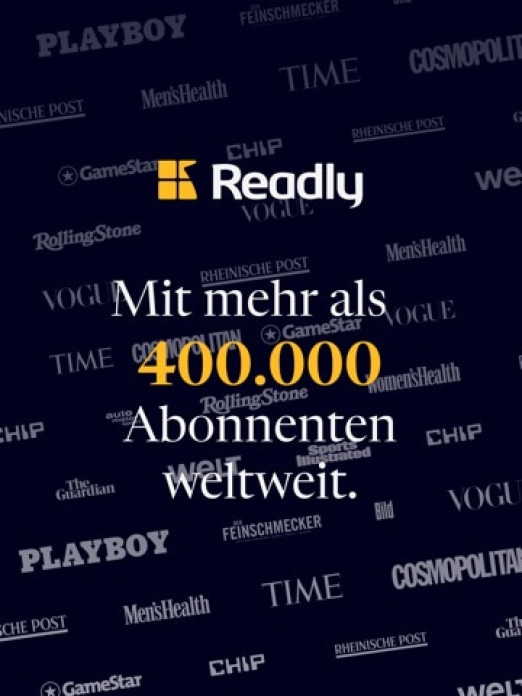 Readly: Magazine & Zeitungen Tablet-Screenshot8