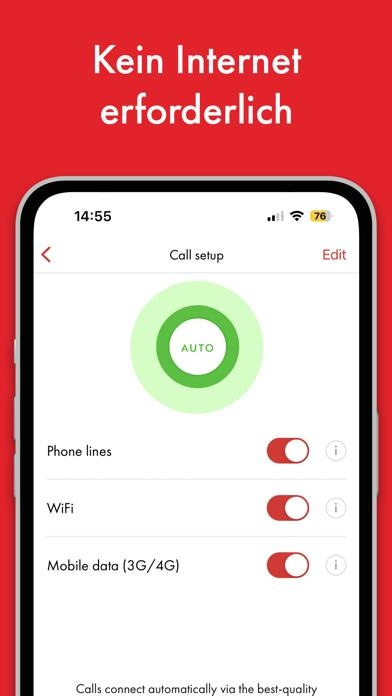 Rebtel: Aufladungen und Anrufe Smartphone-Screenshot6
