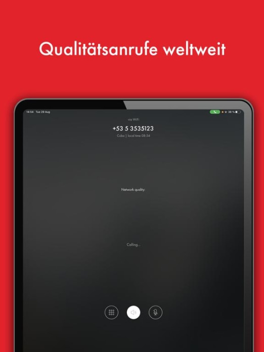Rebtel: Aufladungen und Anrufe Tablet-Screenshot5