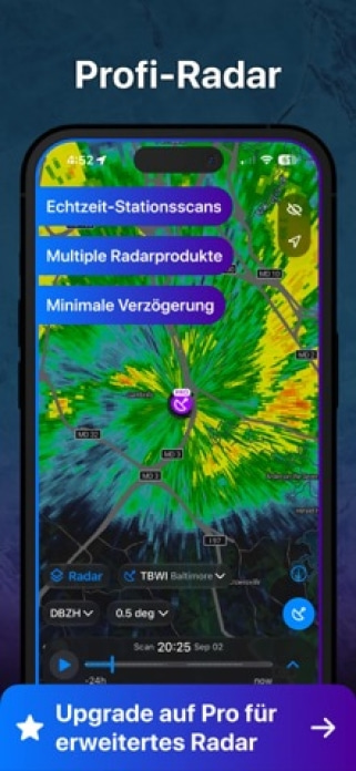 Regenradar: Wetterradar Live Smartphone-Screenshot5