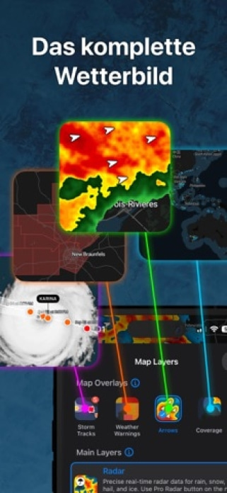 Regenradar: Wetterradar Live Smartphone-Screenshot6