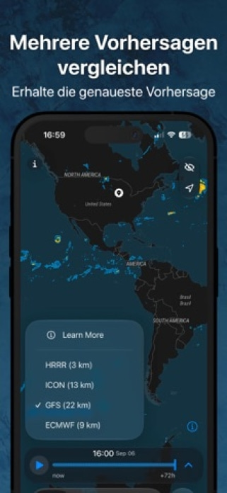 Regenradar: Wetterradar Live Smartphone-Screenshot8