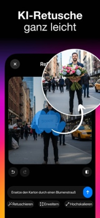 ReShoot: KI-Fotos & Edits Smartphone-Screenshot3