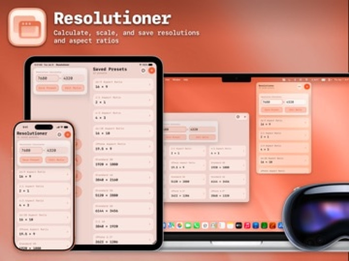 Resolutioner Tablet-Screenshot