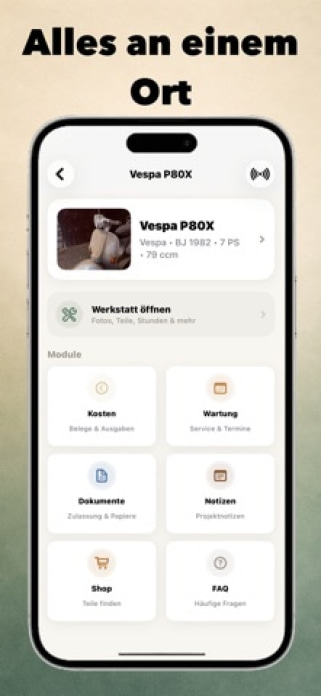 Restaurator App Smartphone-Screenshot2