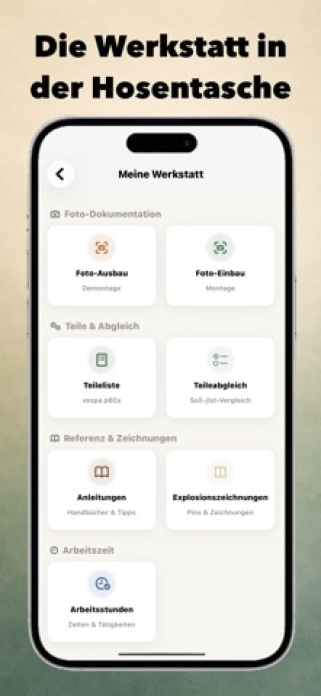Restaurator App Smartphone-Screenshot3