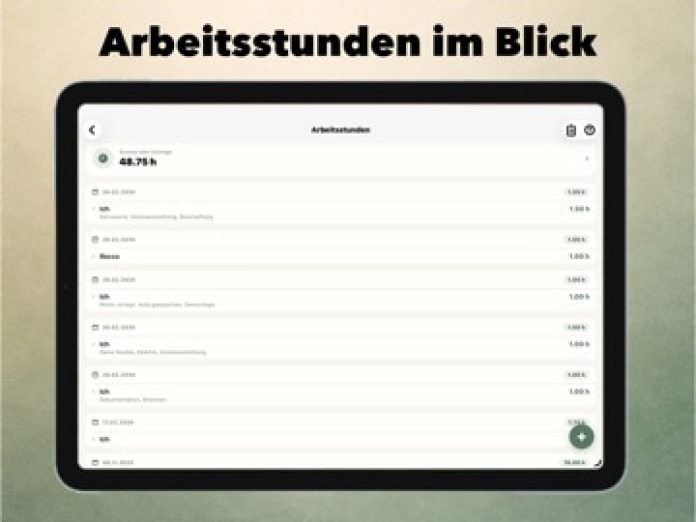 Restaurator App Tablet-Screenshot8